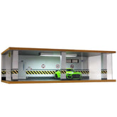 1:24 Scale Model Car Parking Garage - 4 Car image 1